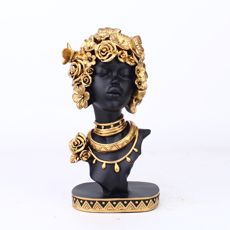 Exquisite Resin African Statue: Celebrating Timeless Beauty & Craftsmanship
