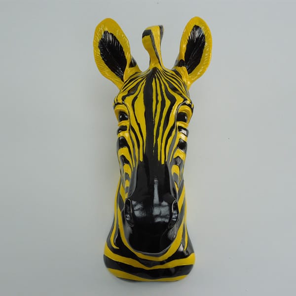 Zebra Head Wall Decor