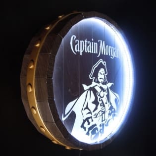 Custom (Captain Morgan)Illuminated billboard
