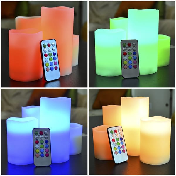 Flameless Unscented Safe LED Indoor Candle