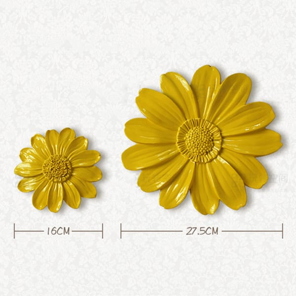 Sunflower Wall Decor Size