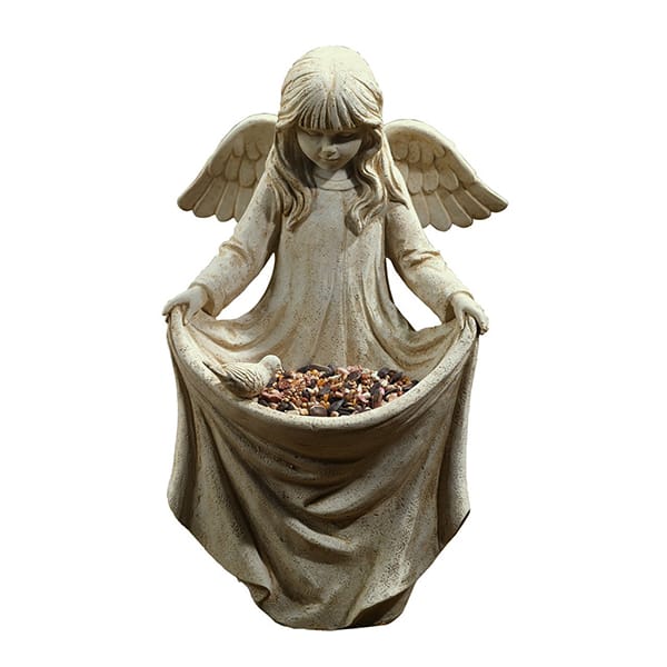 Angel Statue Bird Feeder