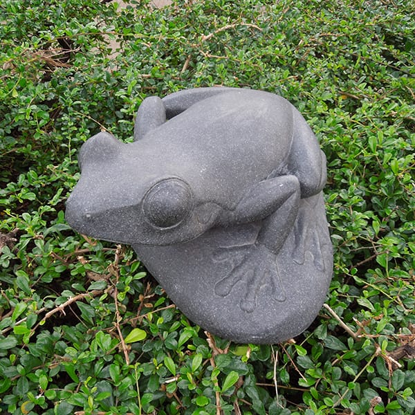 Polystone Garden Decoraton Large Frog Statue 