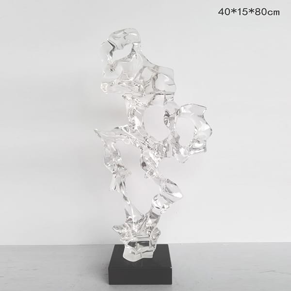 clear sculpture