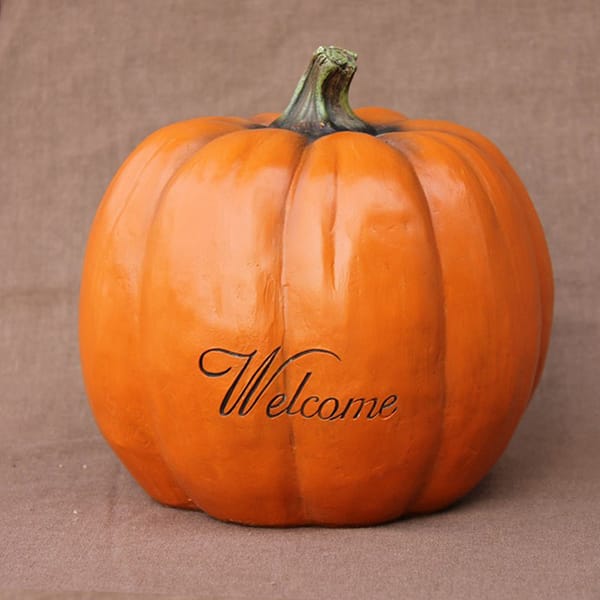 Resin Atificial Pumpkin Decoration