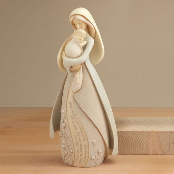 Mary And Baby Jesus Statue Figurine