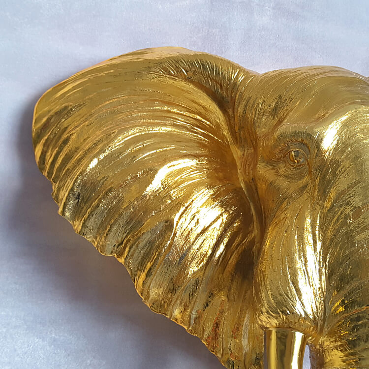 Golden Elephant Head