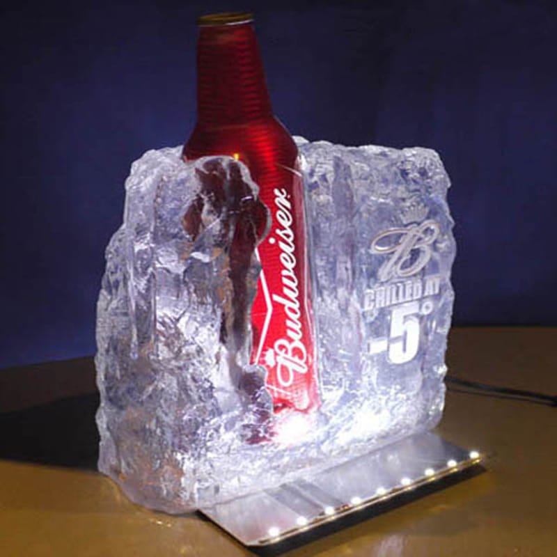 ICE Design (Budweiser Beer) Bottle Glorifier